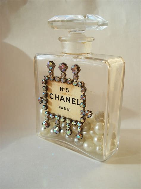 chanel perfume blue bottle older|antique Chanel perfume bottles.